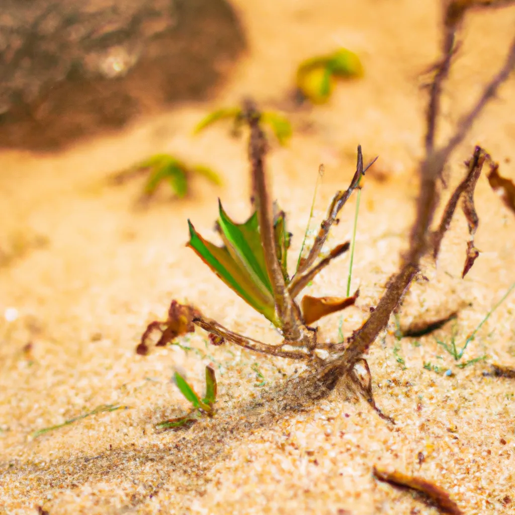 Imagens como plantas deserto adaptam arido