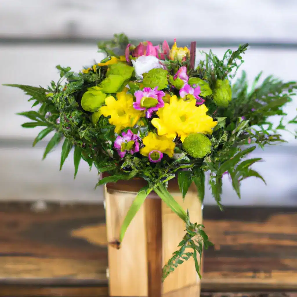 Imagens criando arras florais baratos presentes