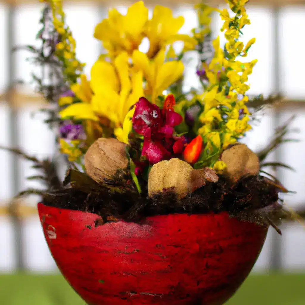 Imagens ideias criativas arranjos florais vasos