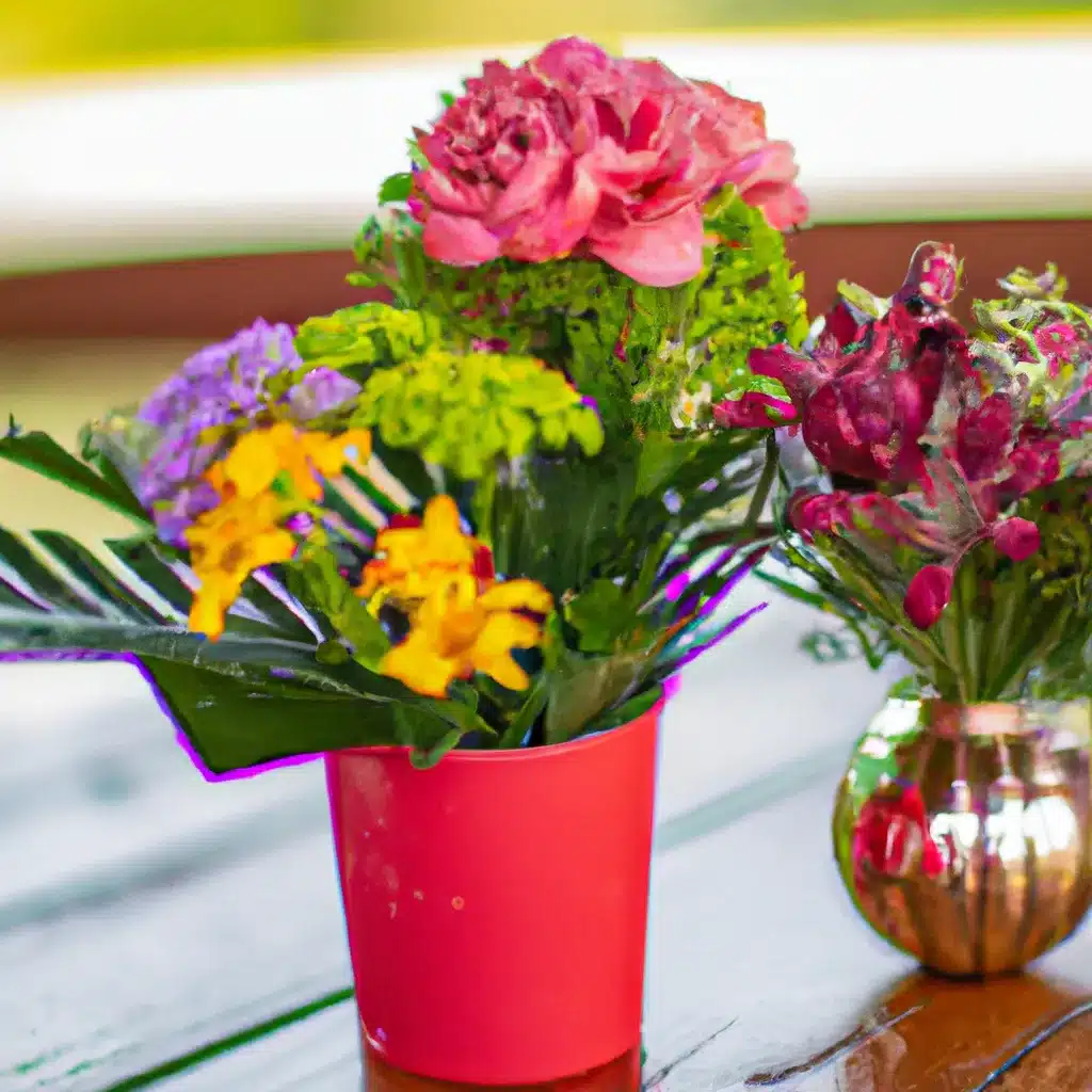 Imagens jardinagem arranjos florais estetica valor