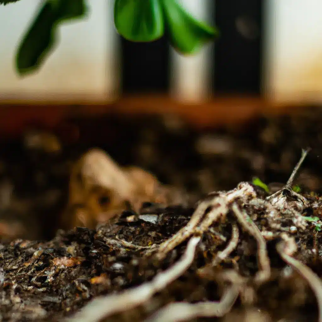 Imagens raizes profundas terra plantas