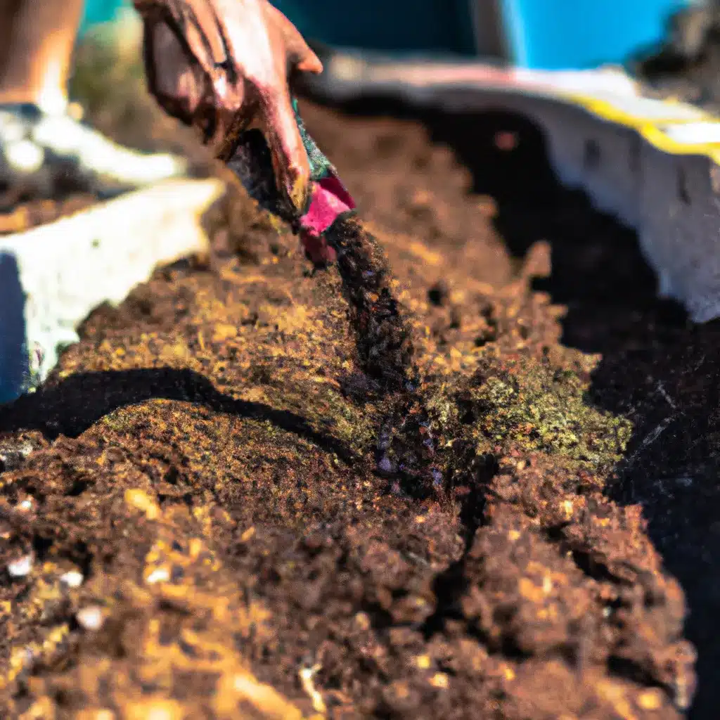 Imagens tecnica semeadura jardins pequenos