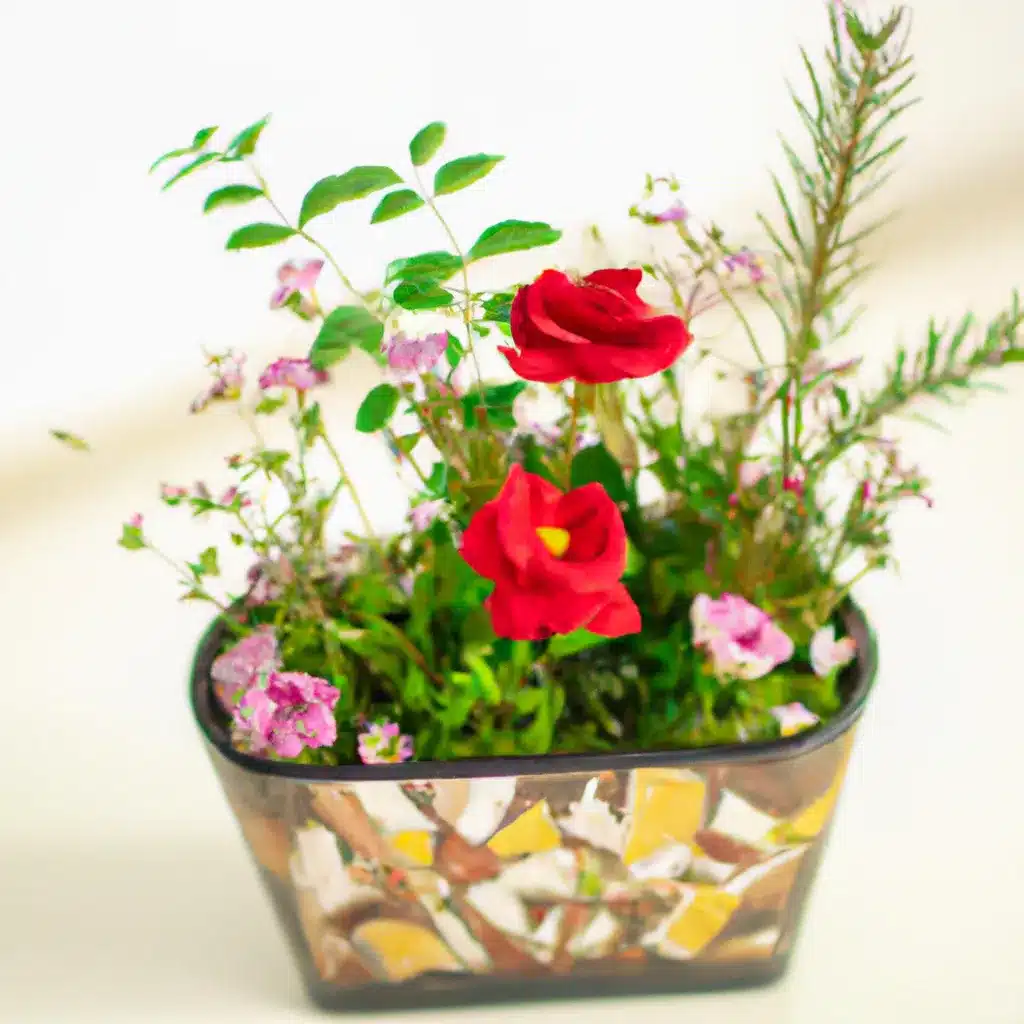 Imagens usar criatividade arranjos florais