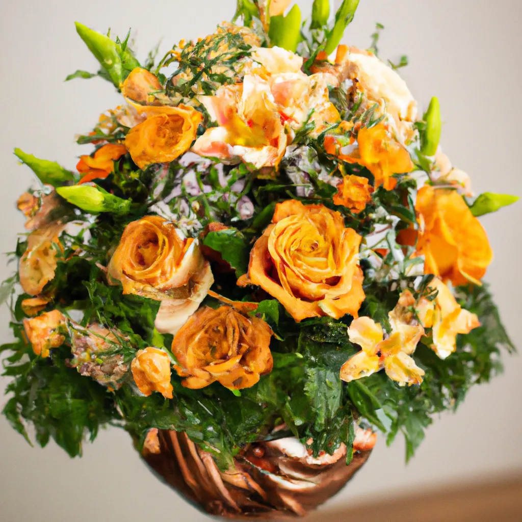 Dicas Arranjos de flores em cascata quando o buque se torna uma obra de arte