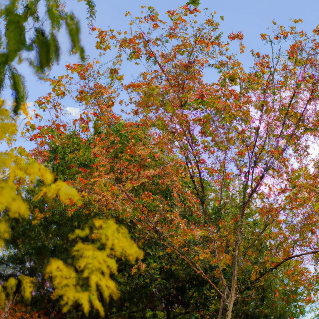 Dicas Arvores com folhas coloridas e ornamentais