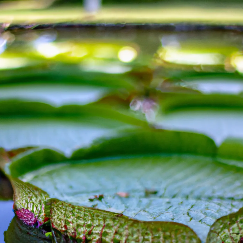 Dicas Cuidados com a agua e o ambiente das vitorias regias