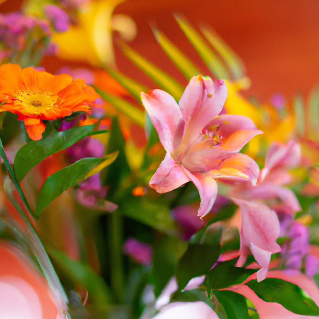Dicas Flores tropicais para buques vibrantes e