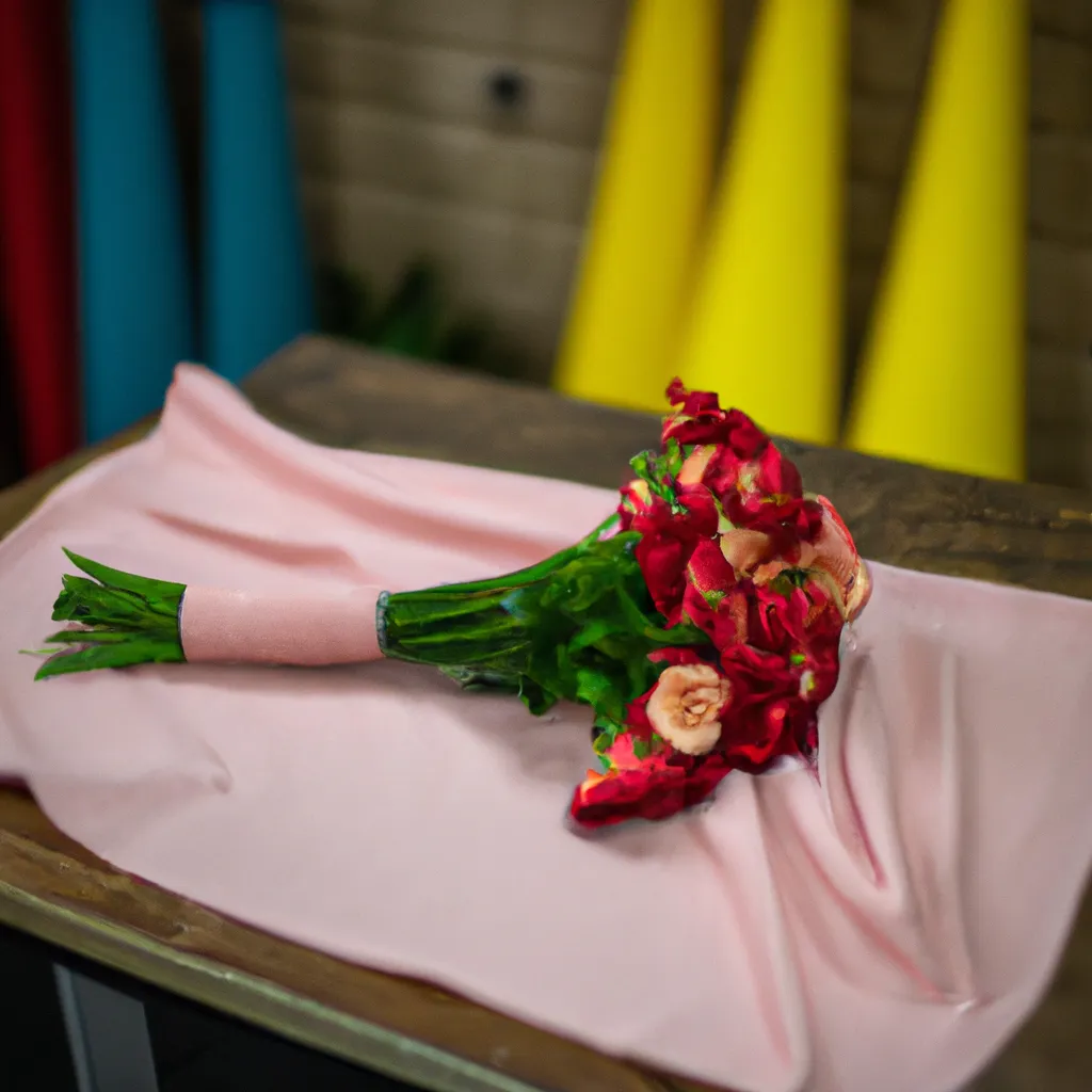 Dicas como escolher tecido buque flores