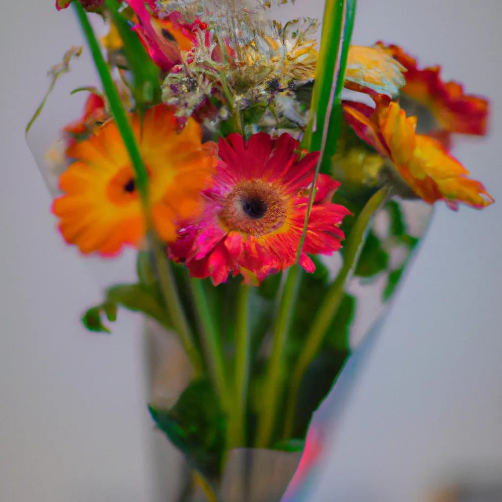 Dicas flores coloridas presentear aniversarios