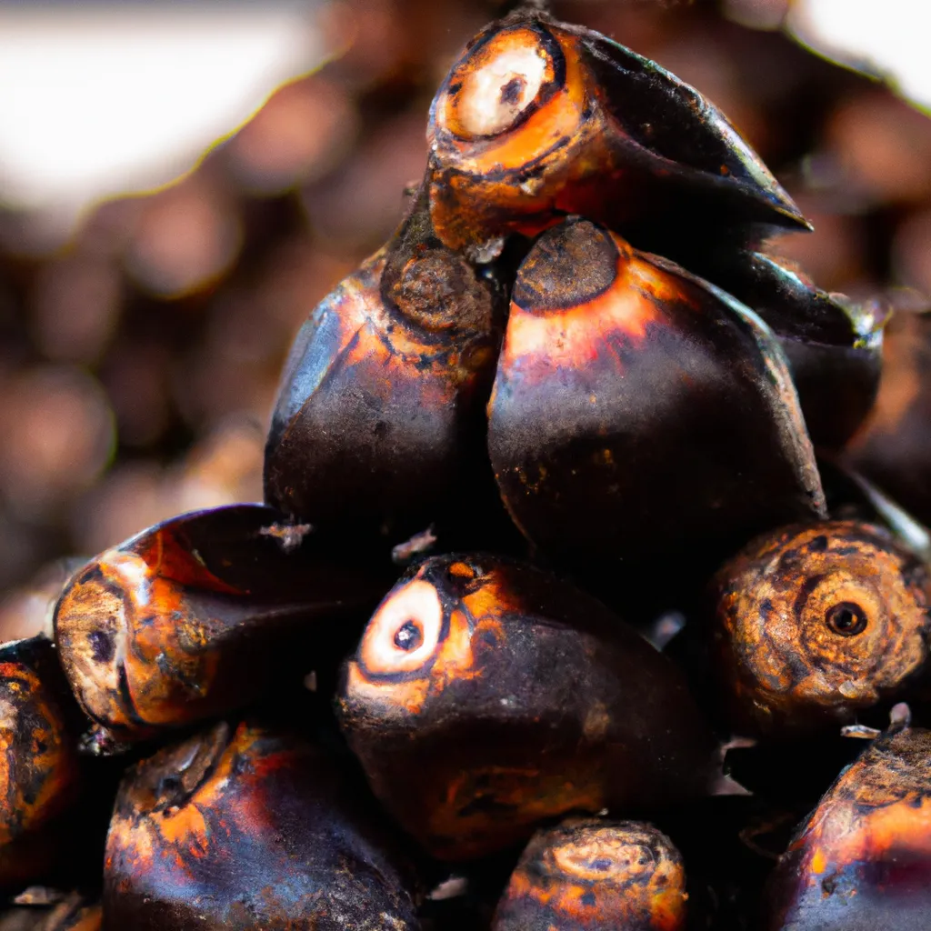 Fotos Buriti fruta amazonica de sabor suave e usos variados