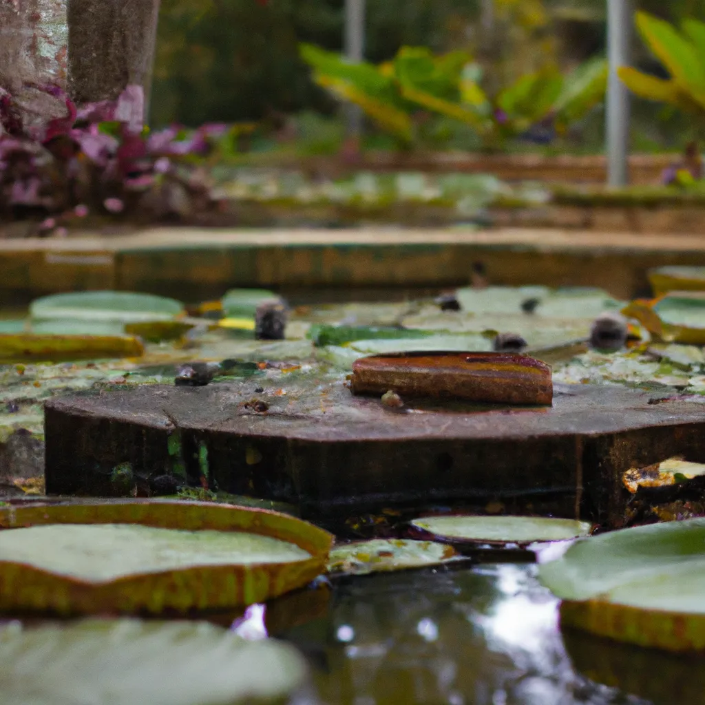 Fotos Dicas para criar um lago ornamental com vitoria regia
