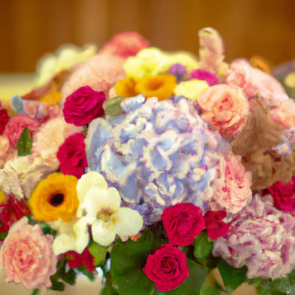 Fotos escolher flores para casamento