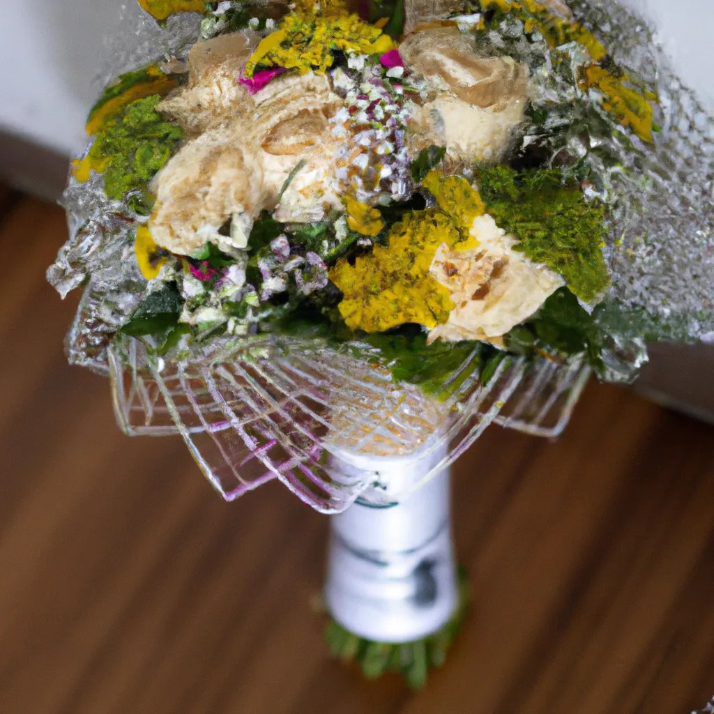 Fotos renda para buque de flores 1
