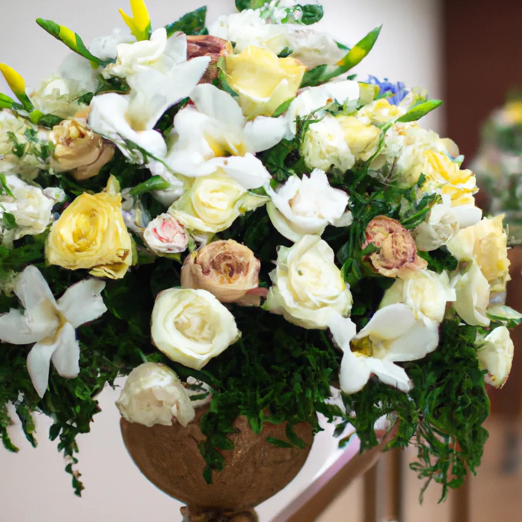 Ideias Arranjos de flores em cascata quando o buque se torna uma obra de arte 1
