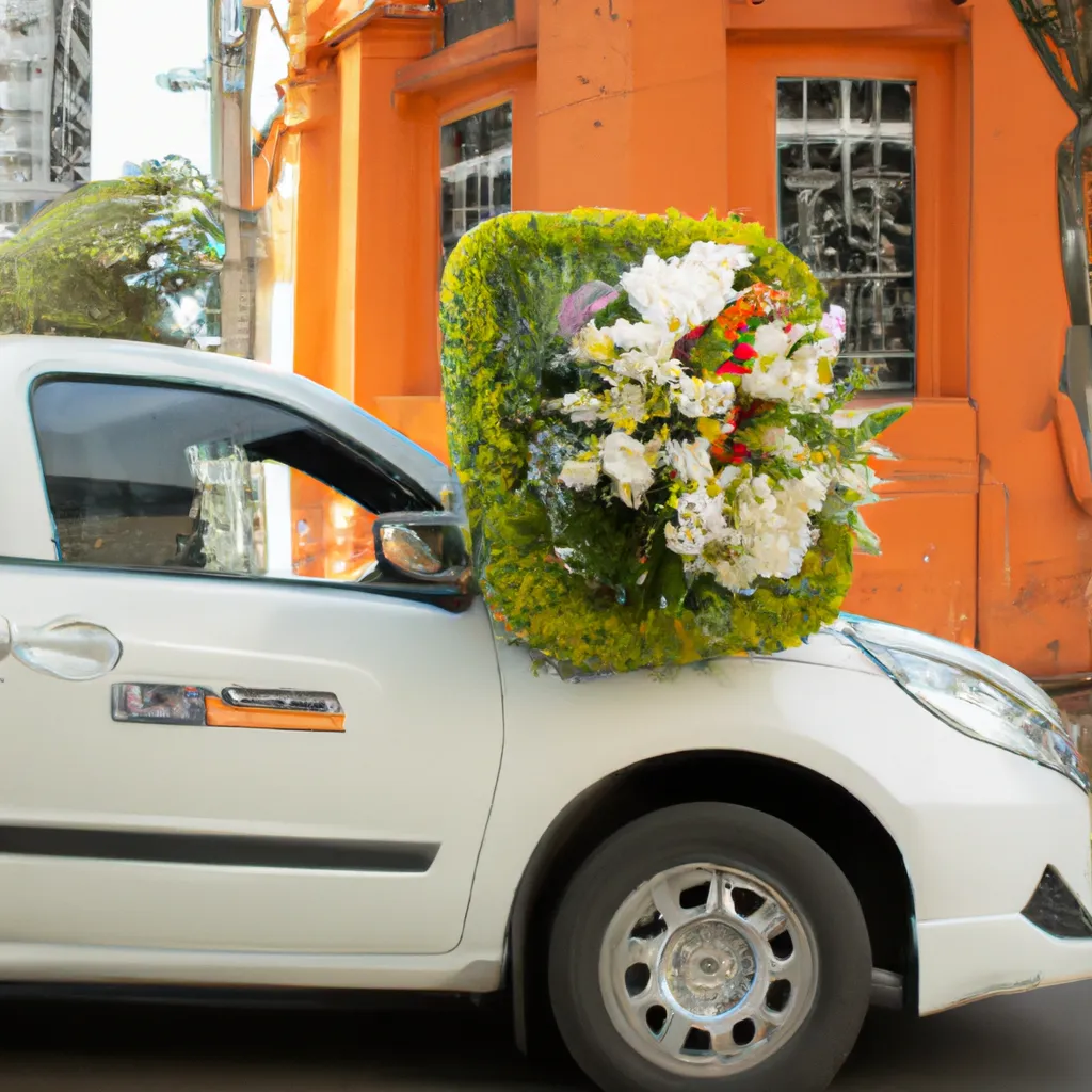 Ideias Como transportar buques de flores sem danifica los