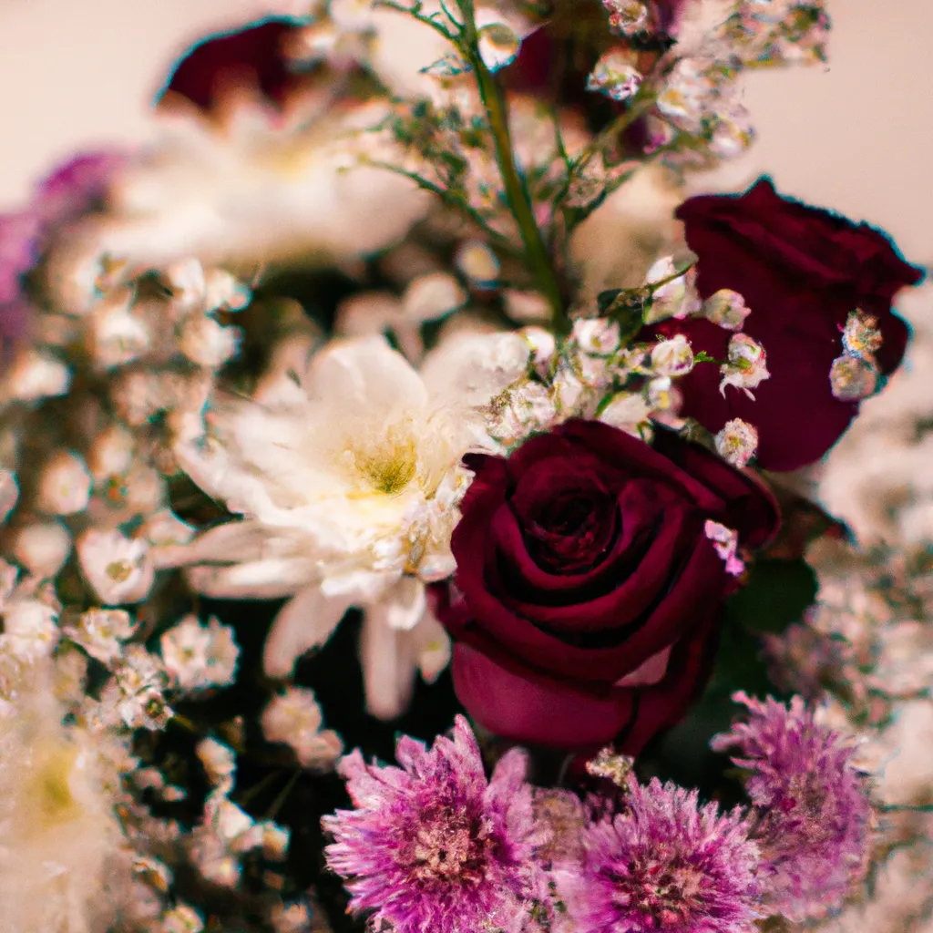 Ideias flores suaves para buque 1