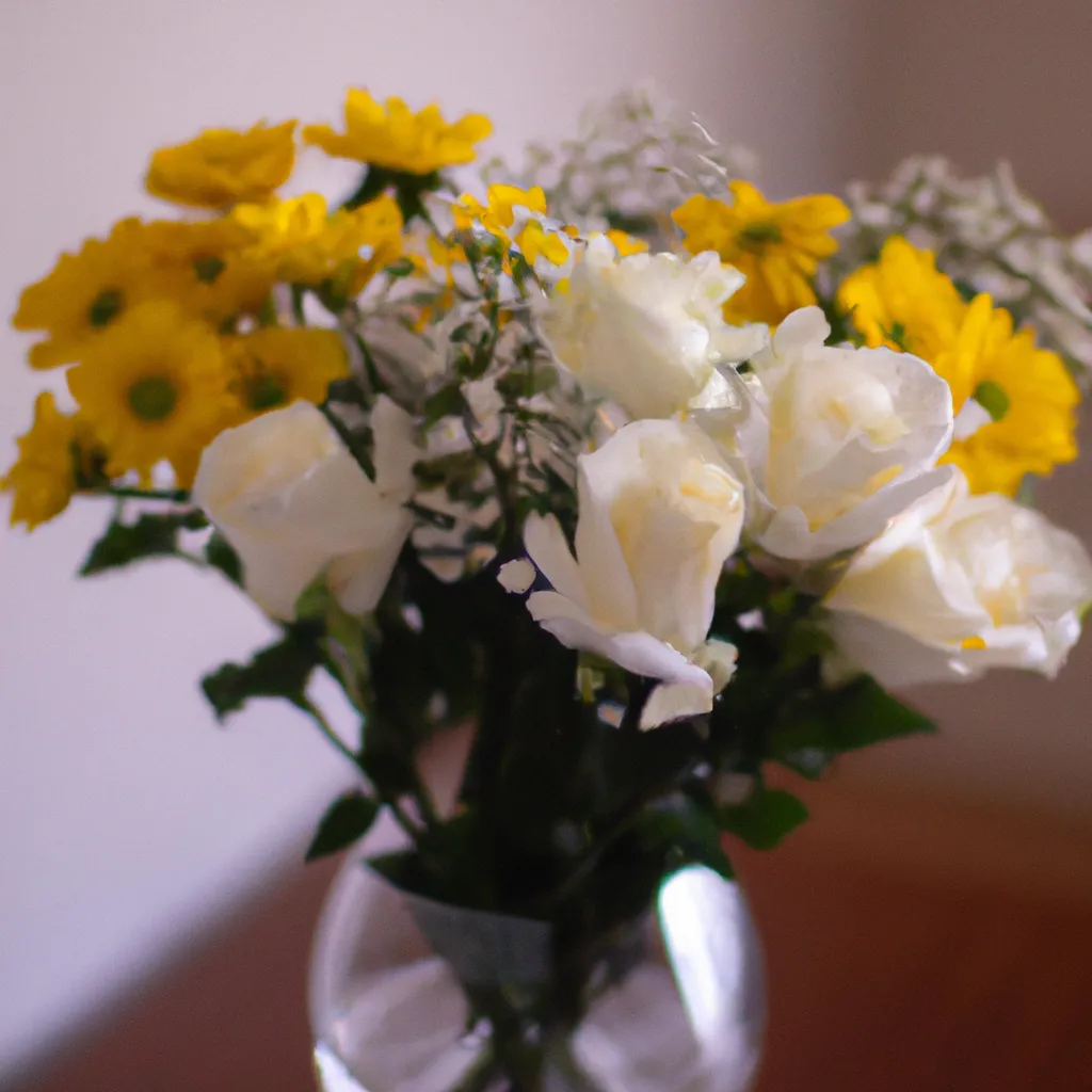 Imagens Buques de flores e Feng Shui harmonia e equilibrio