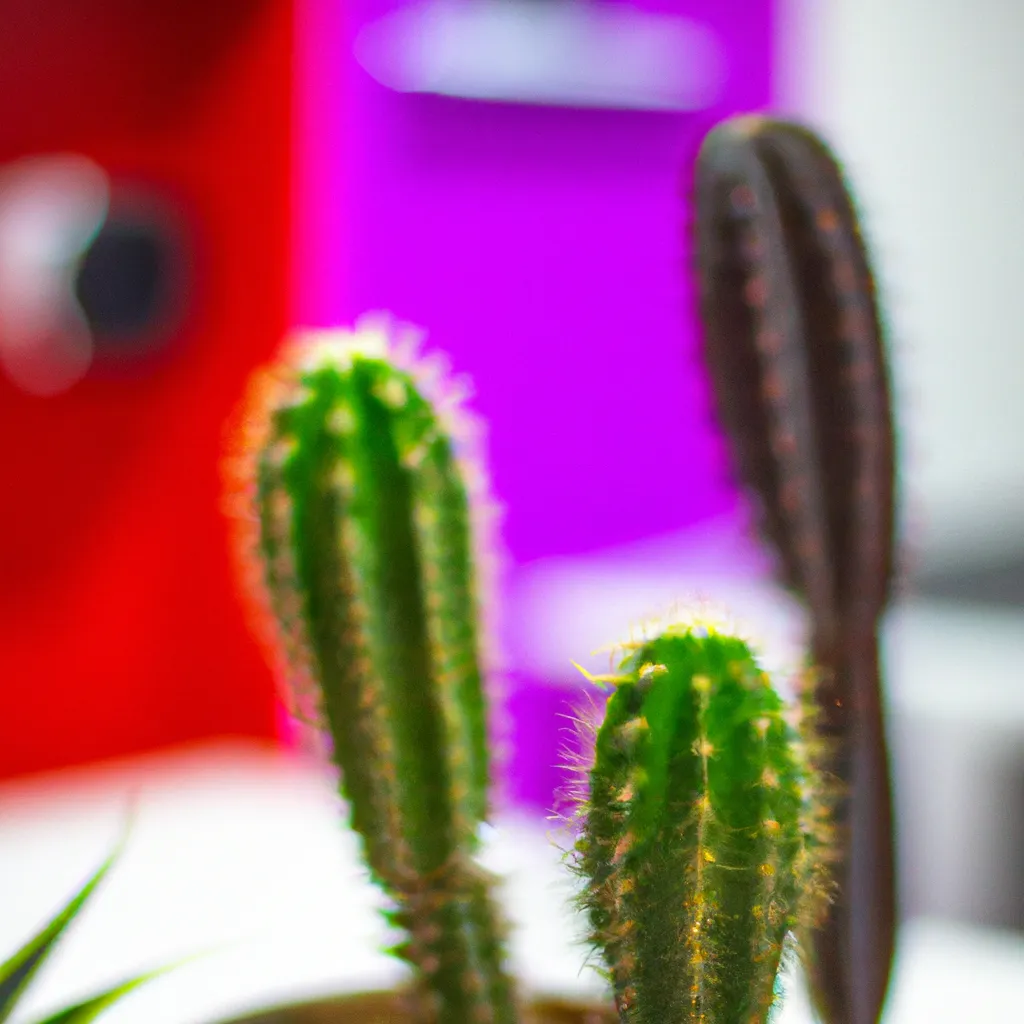 Imagens Cactos no ambiente de trabalho beleza e praticidade