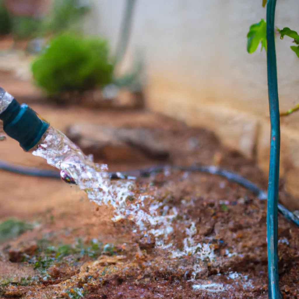 Imagens Tecnicas de irrigacao eficiente para estufas