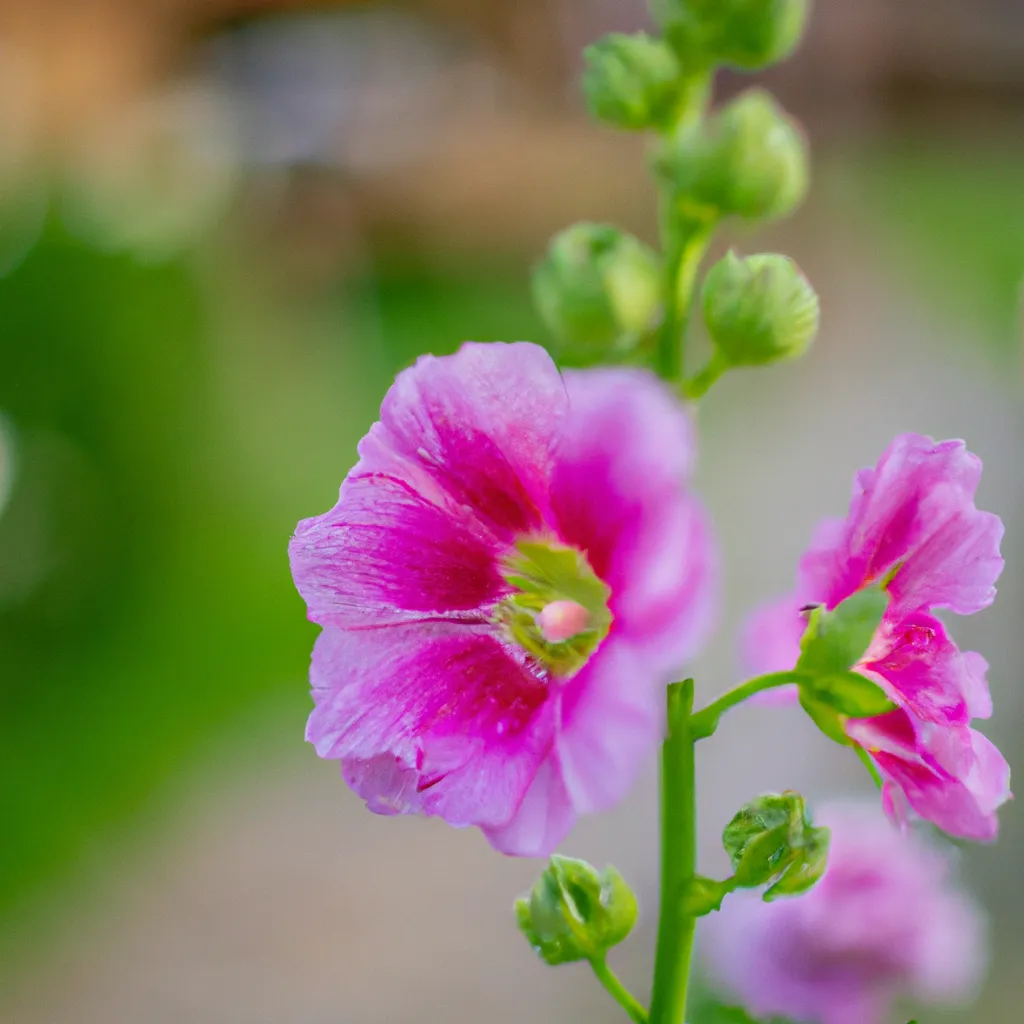 Dicas Alcea rosea
