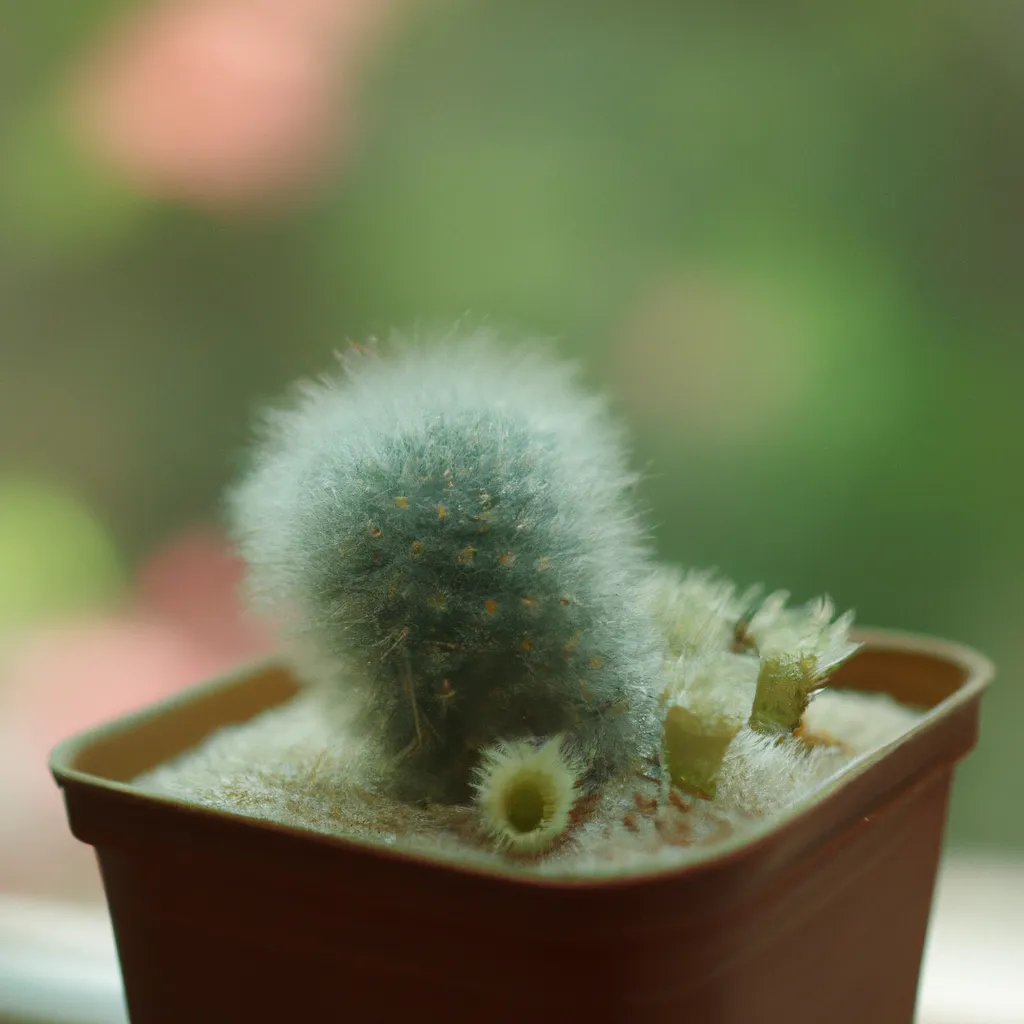 Dicas Mammillaria elongata