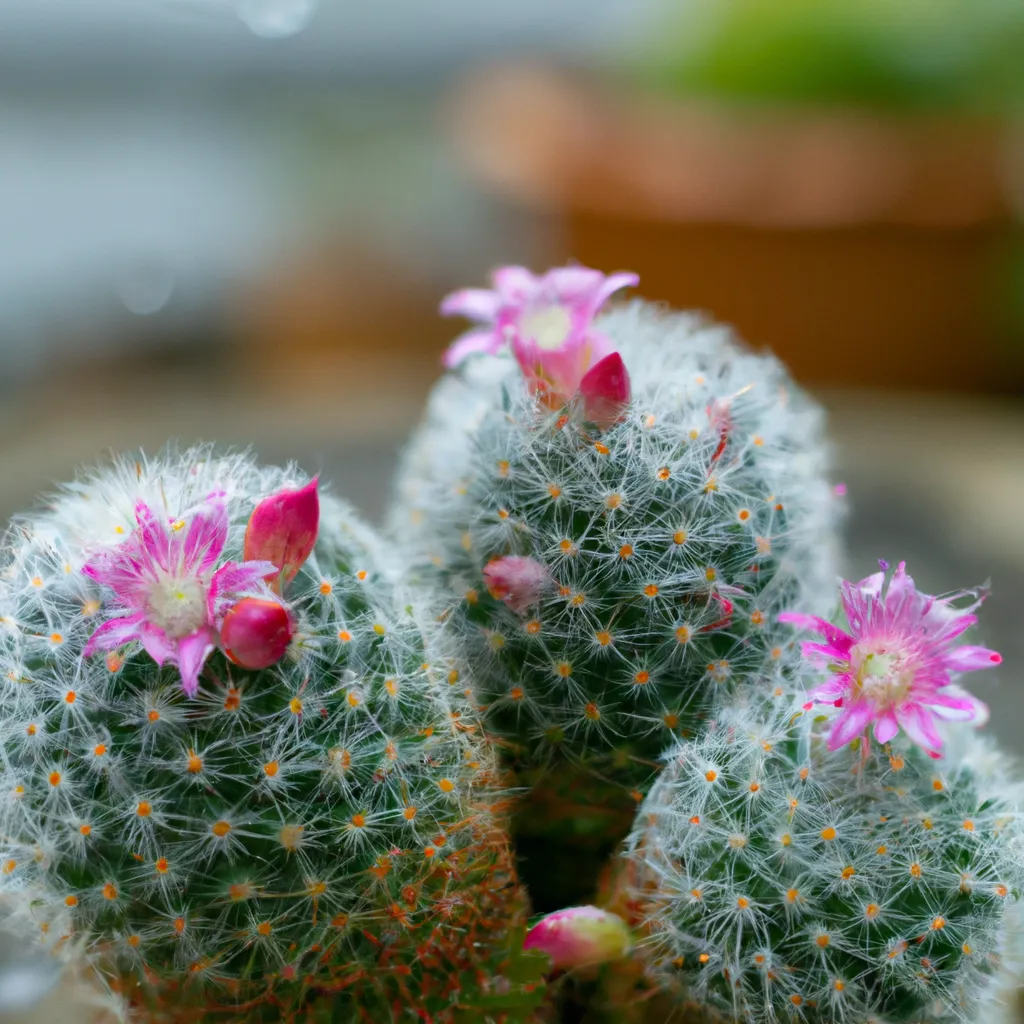 Dicas Mammillaria hahniana