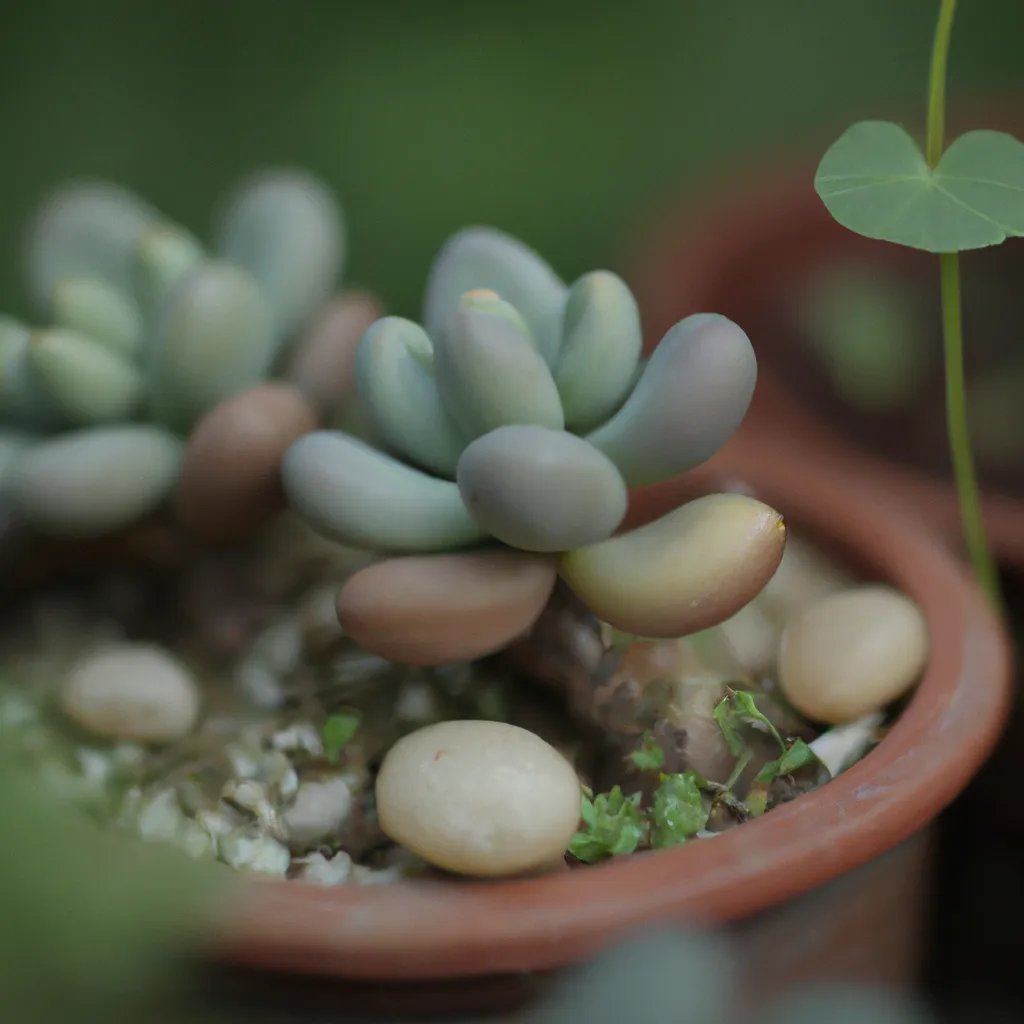 Dicas Pachyphytum oviferum Dicas Pachyphytum oviferum