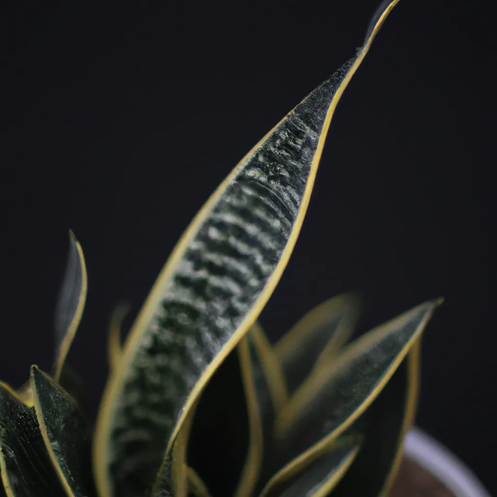 Dicas sansevieria trifasciata hahnii