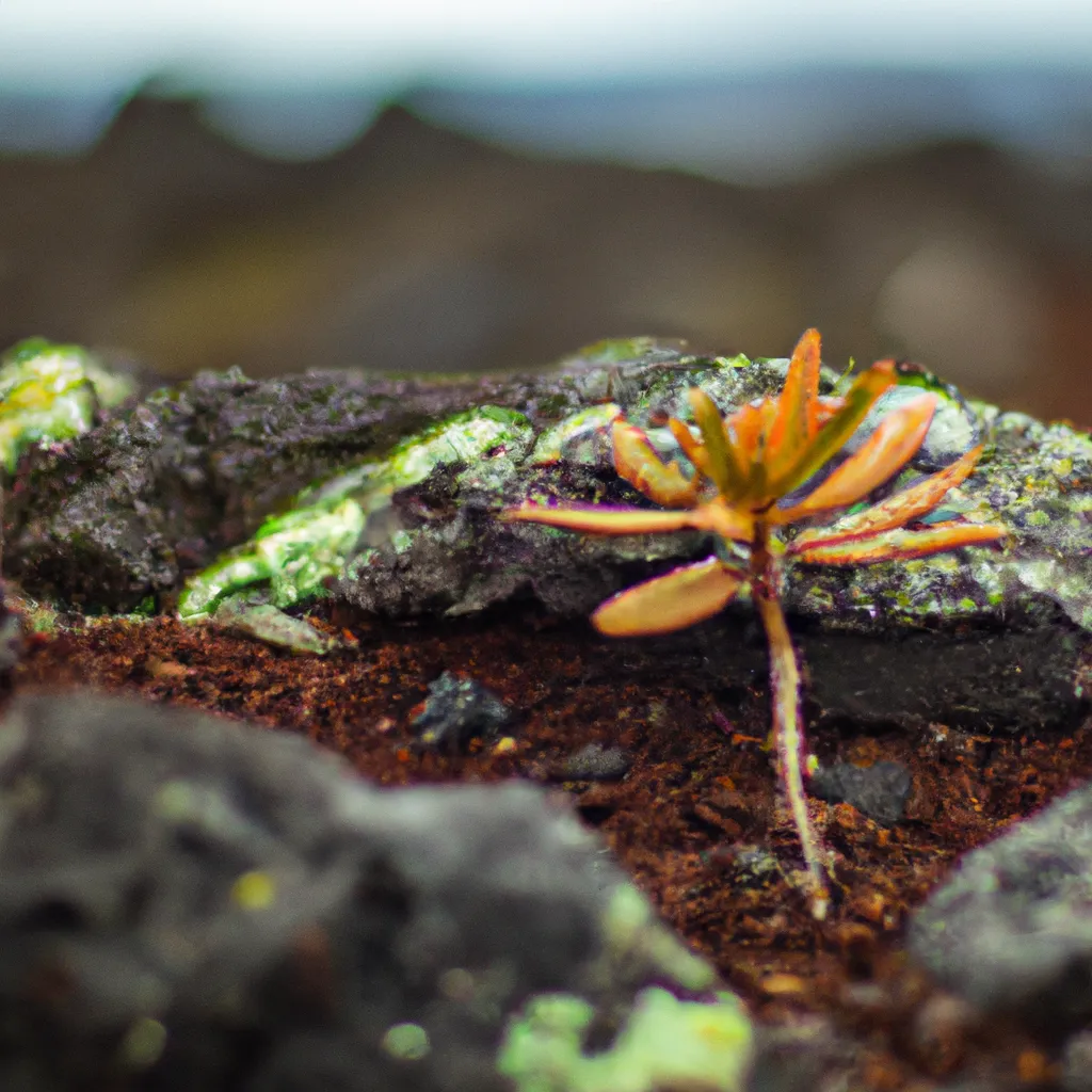 Fotos Plantas que crescem em ambientes vulcanicos