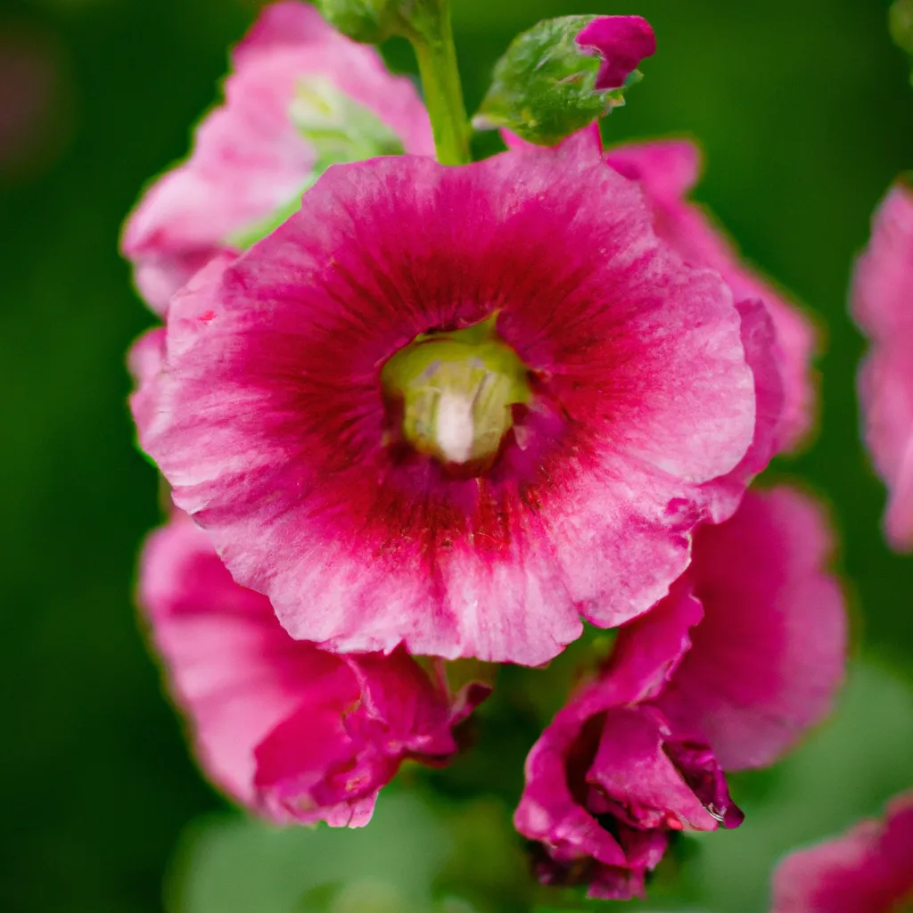 Ideias Alcea rosea