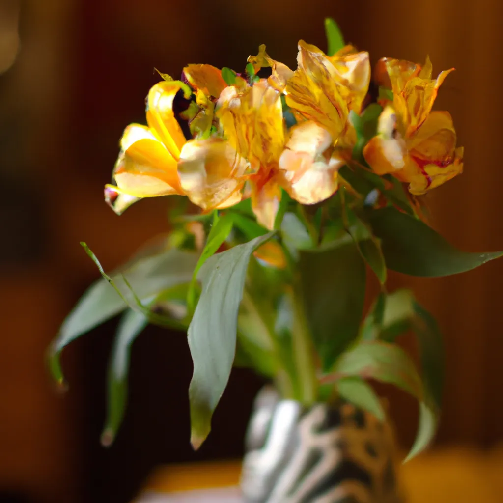 Ideias Alstroemeria aurea