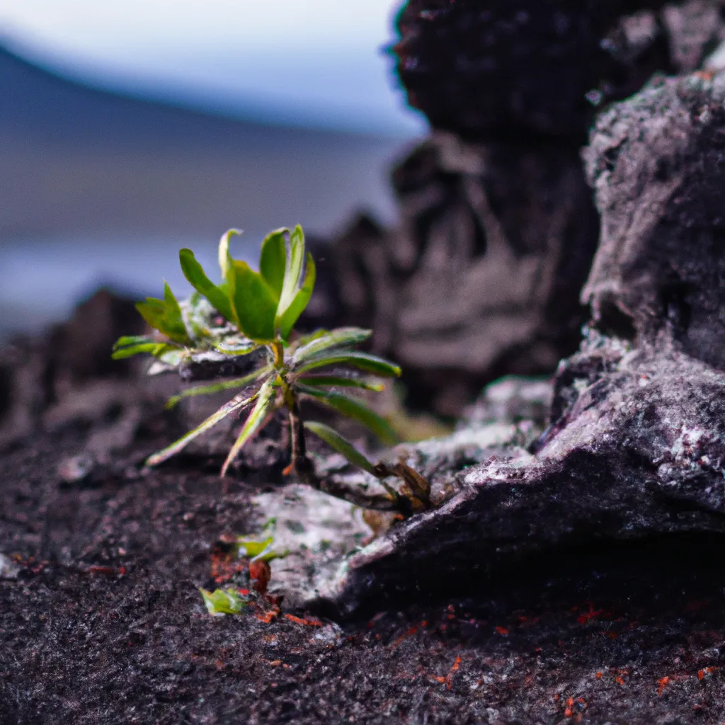 Ideias Plantas que crescem em ambientes vulcanicos
