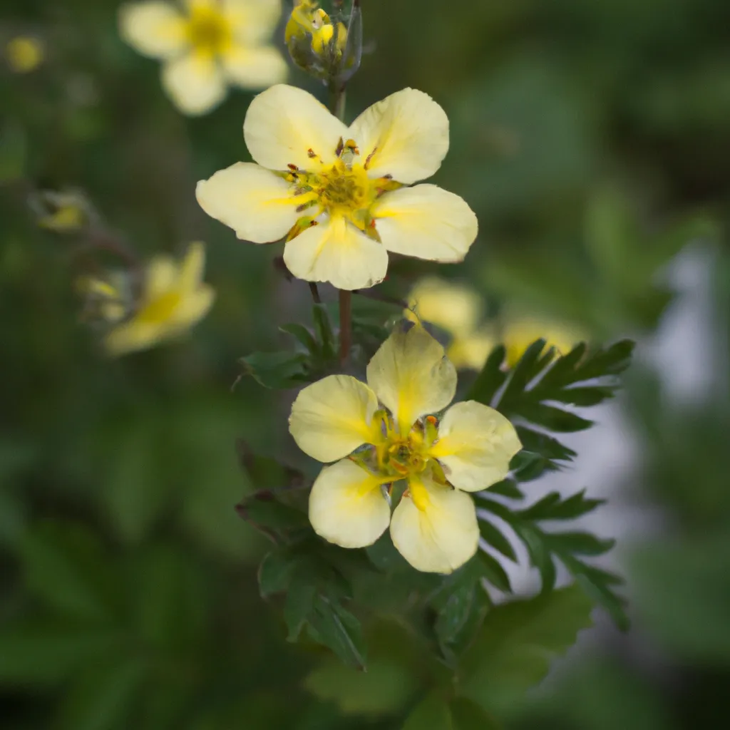 Ideias Potentilla nepalensis