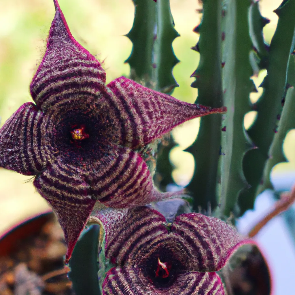 Ideias Stapelia gigantea