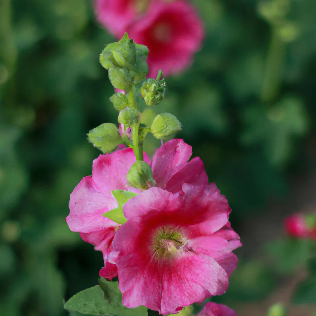 Imagens Alcea rosea