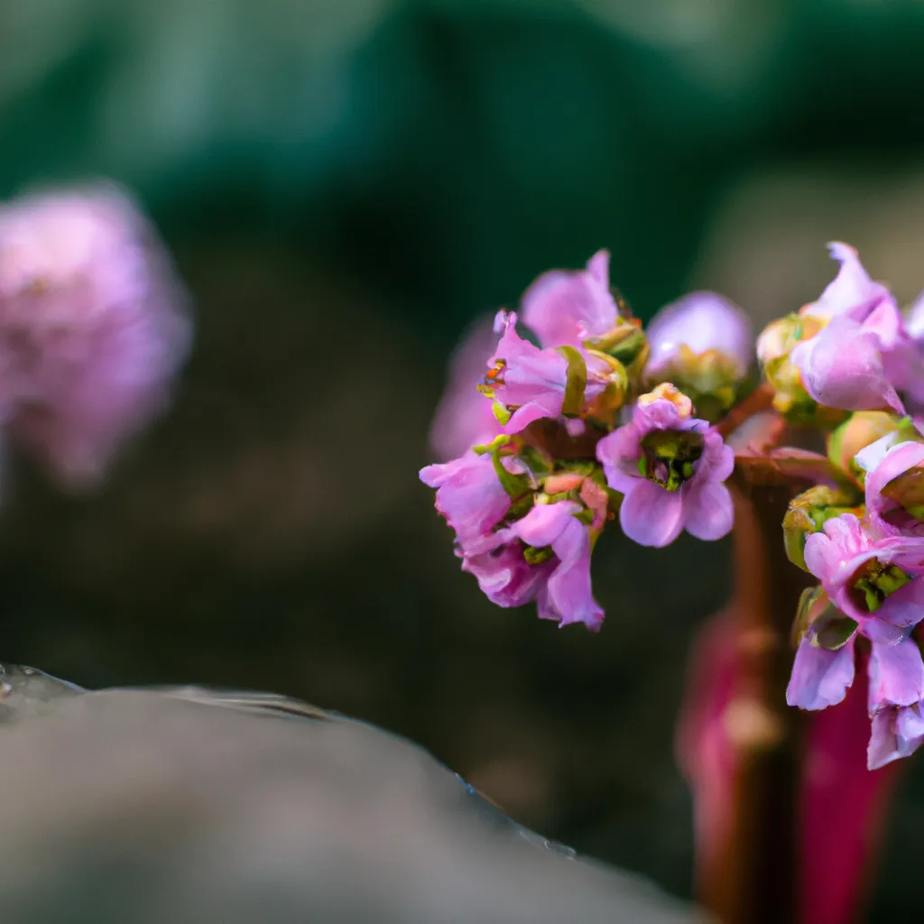 Imagens Bergenia cordifolia Imagens Bergenia cordifolia