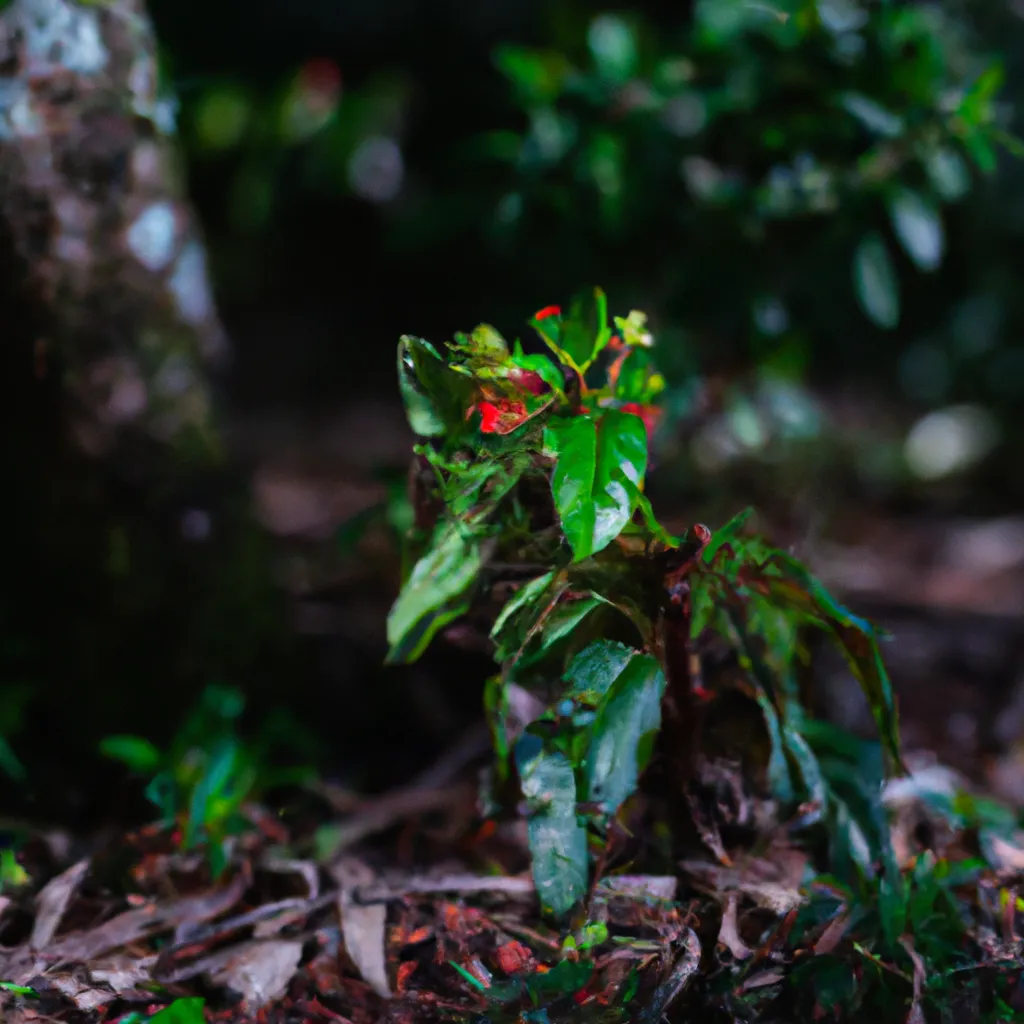 Imagens Flora arbustiva das cavernas subterraneas mais profundas