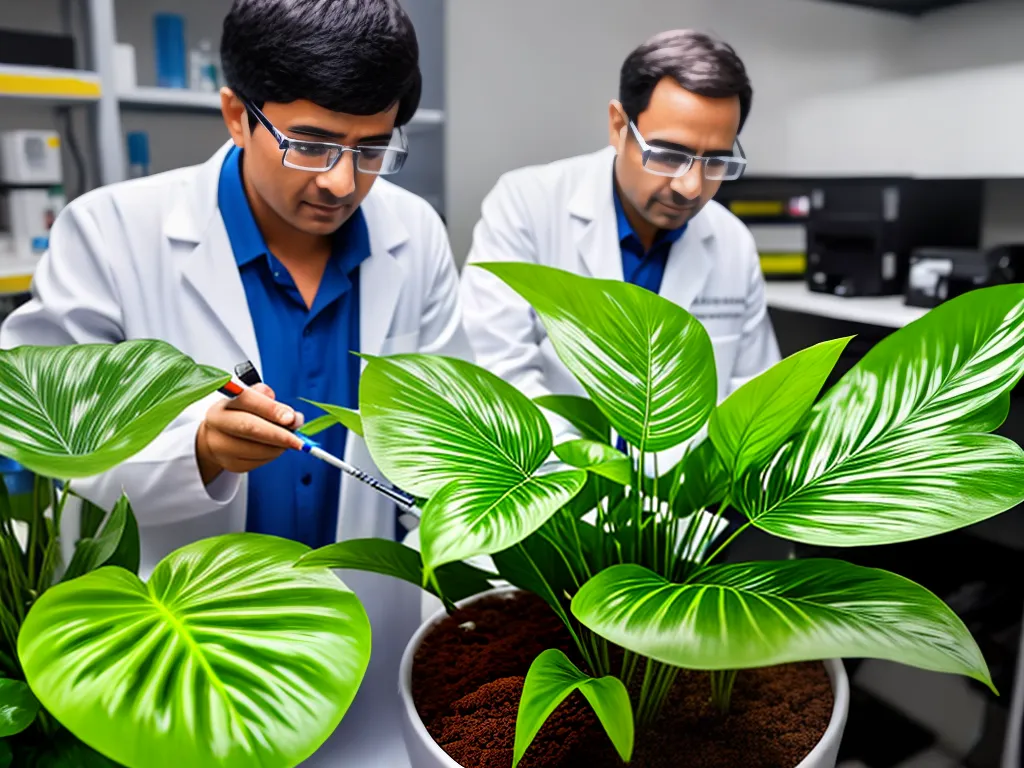 Fotos alocacia ciencia estudos pesquisas planta