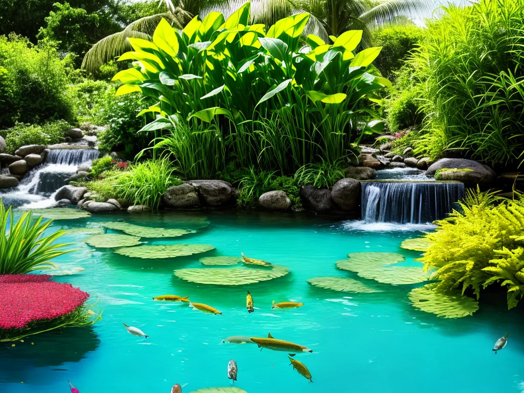 Fotos aquaponia reducao uso pesticidas