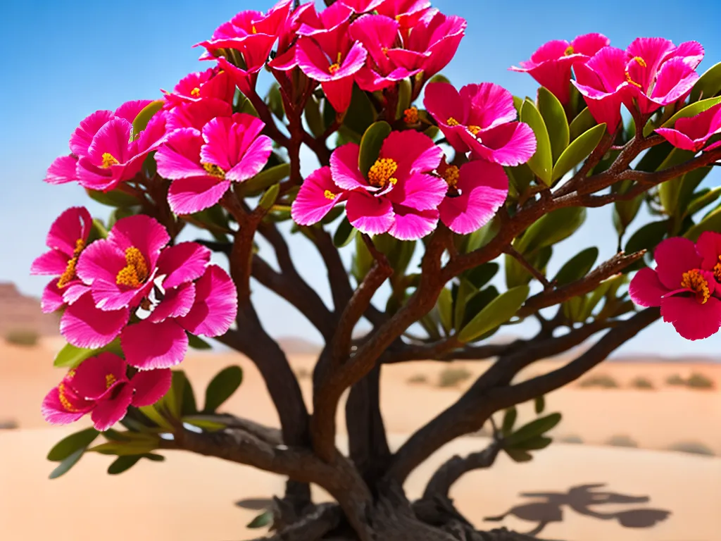 Imagens adenium obesum rosa do deserto