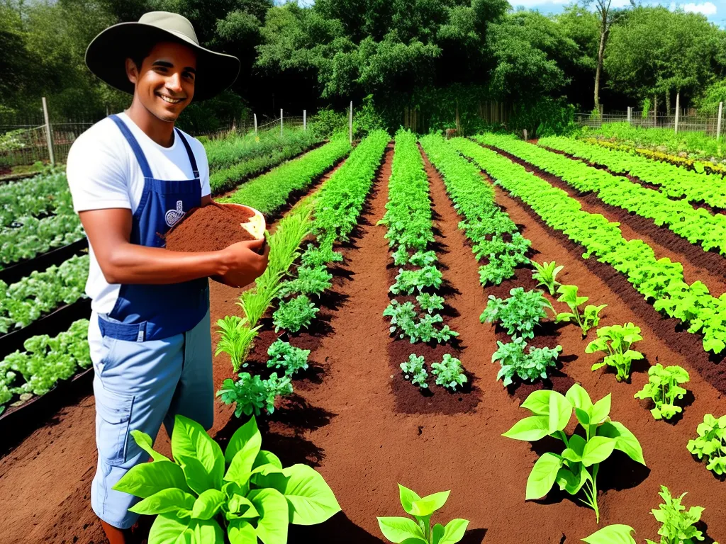 Imagens papel minhocario producao alimentos saudaveis sustentaveis