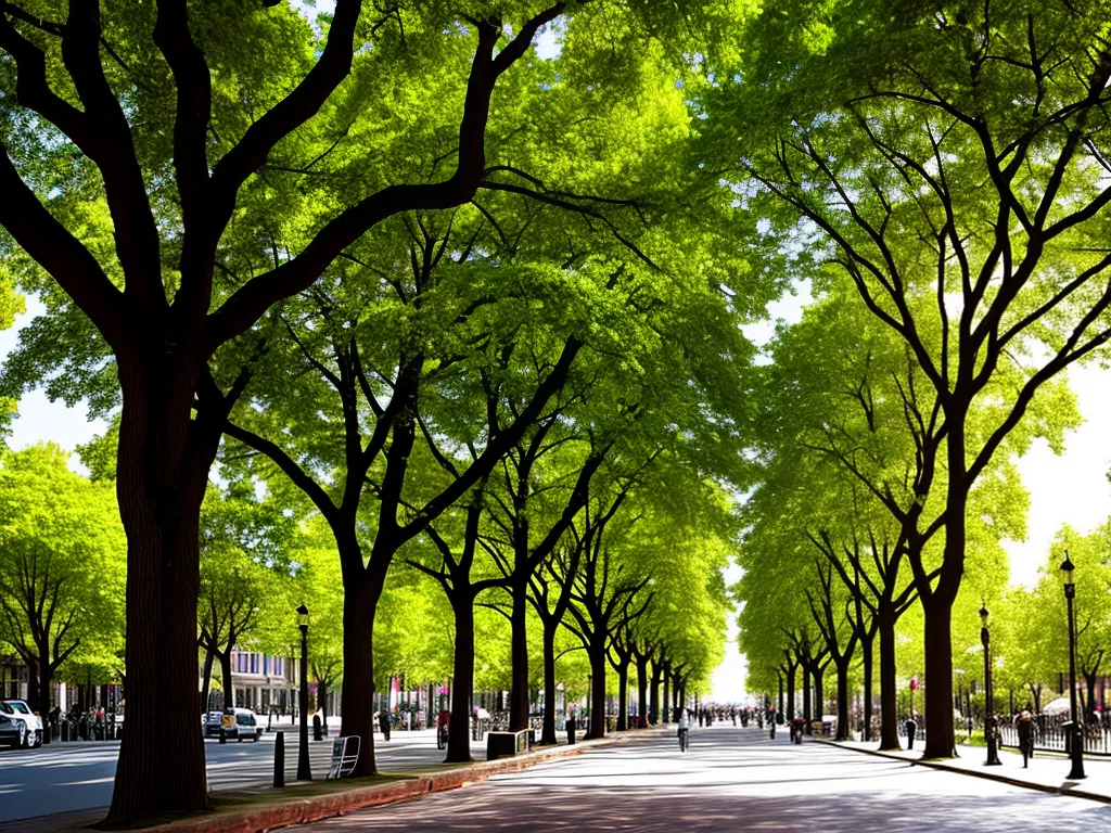 Imagens silvicultura urbana papel arvores cidades