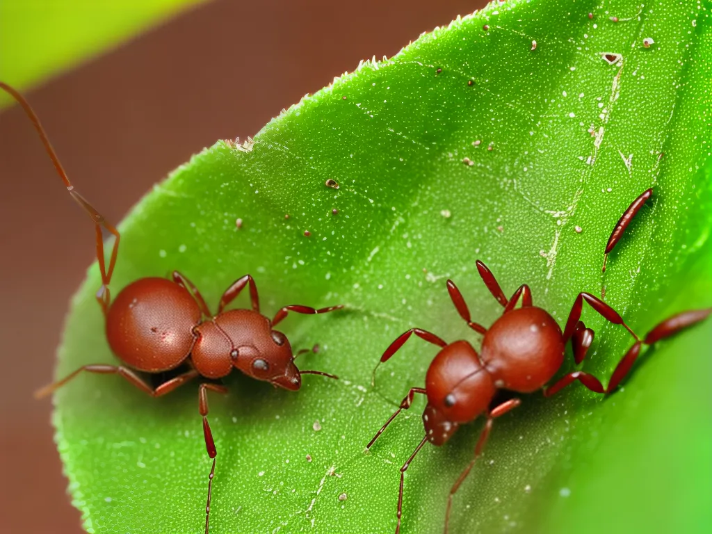 Natureza como lidar com a infestacao de formigas no jardim