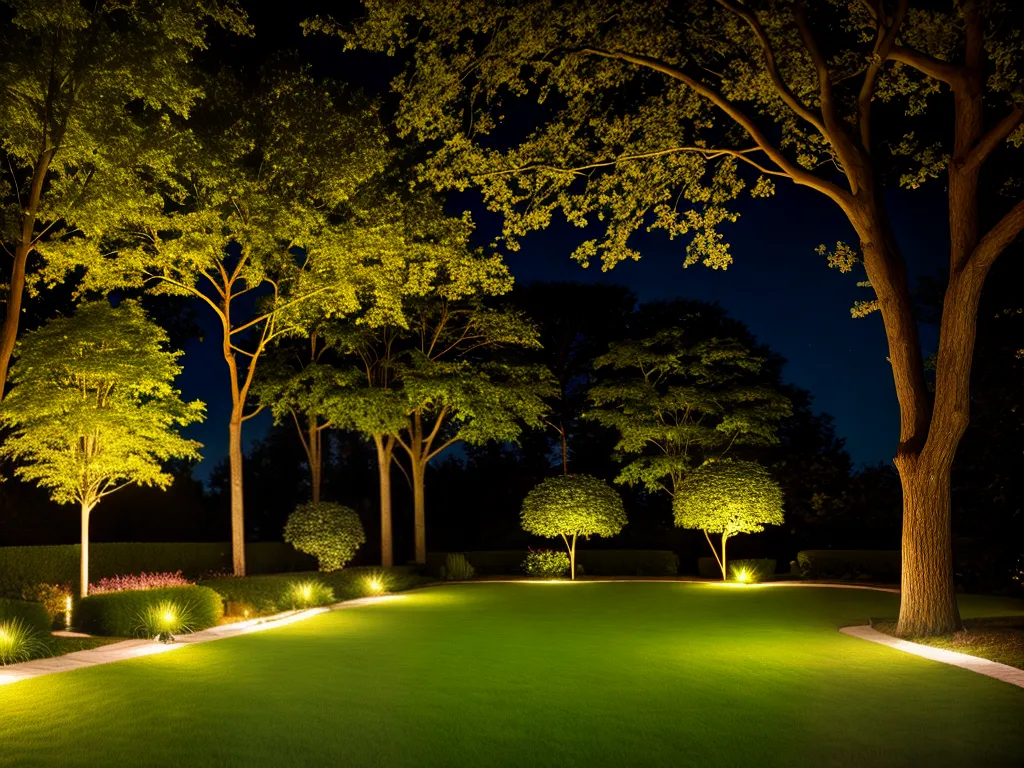 Natureza iluminacao transforma jardim Natureza iluminacao transforma jardim