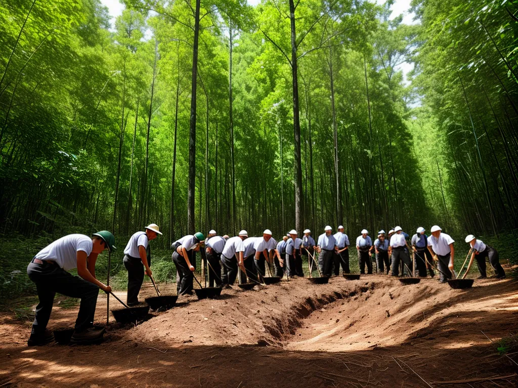 Natureza manejo florestal sustentavel praticas silvicultura