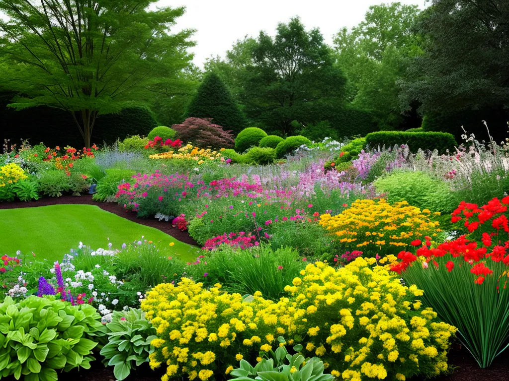 Natureza planejando jardim baixa manutencao