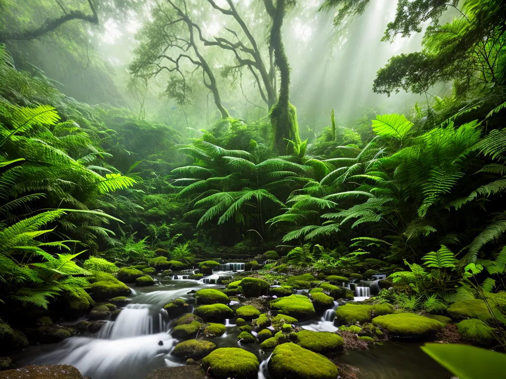 Natureza plantas periodo carbonifero