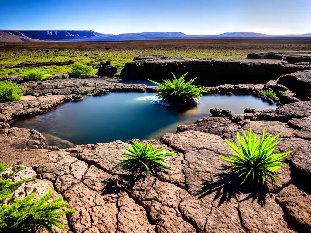 Natureza plantas periodo hadeano
