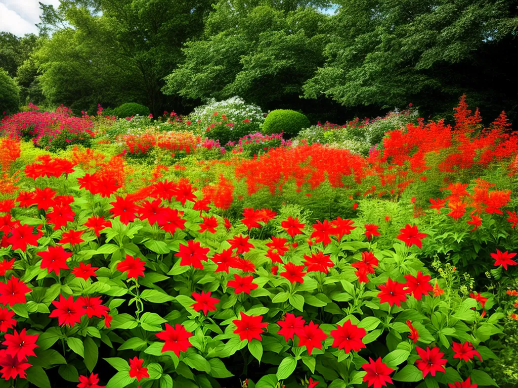 Natureza salvia splendens salvia vermelha sangue de adao flor de cardeal alegria dos jardins