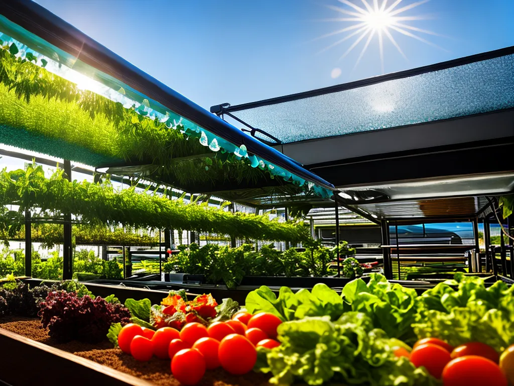 Planta aquaponia seguranca alimentar